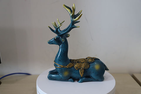 裝飾品鹿-360度環物(wù)展示